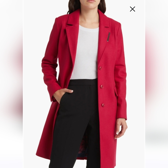 Ted Baker Jackets & Blazers - Remmiey Wool Blend Coat